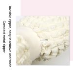 Atmungsaktive und bequeme Polsterung des Autositzes, Headrest Beige, Lumbar Pillow Beige, Headrest Beige Brown, Lumbar Pillow Beige Brown, Headrest Black, Lumbar Pillow Black, Headrest Pink, Lumbar Pillow Pink – Bild 4