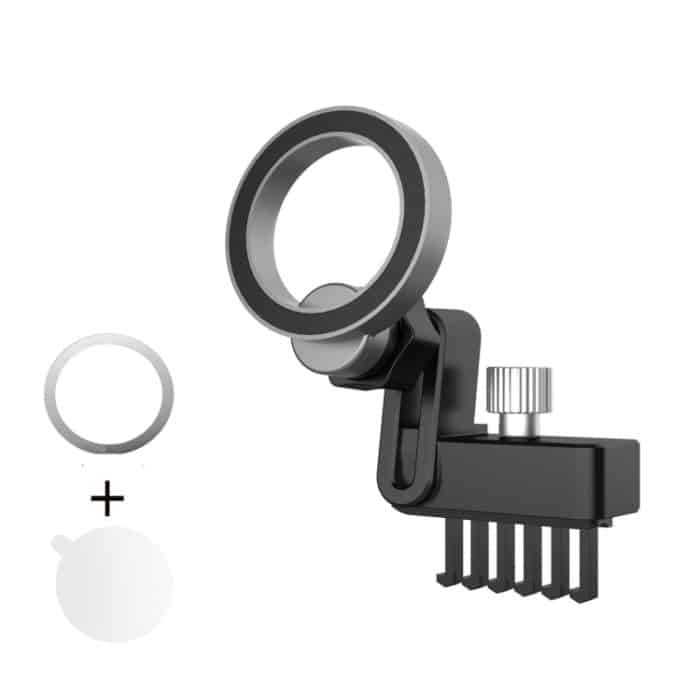 Für Tesla Model 3/Y Air Vent Magnetischer Handyhalter, With Magnetic Ring, Non-marking Base – Bild 2