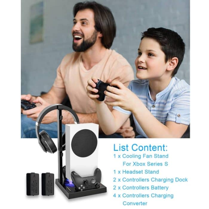 Iplay für Xbox Series S Host Kühlhalterung Griff Ladestation – Bild 6