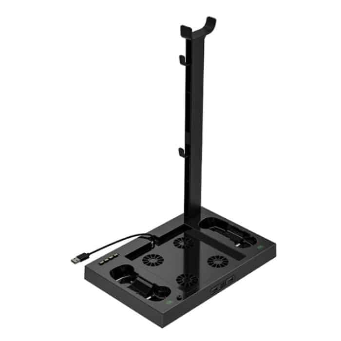 TBD0603812701A.jpg Iplay HBX-274 für Xbox Series X Host, multifunktionale Wärmeableitungsbasis mit Gamepad-Doppelladegerät – Bild 1