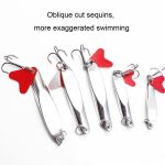 Schräg geschnittene Pailletten, langer Wurf, künstlicher Süßwasserköder, 5pcs 14g 5cm Right Angle, 5pcs 18g 6cm Right Angle, 5pcs 21g 6cm Right Angle, 5pcs 7g 4cm Bent Angle, 5pcs 10g 4.5cm Bent Angle, 5pcs 14g 5cm Bent Angle, 5pcs 18g 6cm Bent Angle... – Bild 4