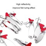 Schräg geschnittene Pailletten, langer Wurf, künstlicher Süßwasserköder, 5pcs 14g 5cm Right Angle, 5pcs 18g 6cm Right Angle, 5pcs 21g 6cm Right Angle, 5pcs 7g 4cm Bent Angle, 5pcs 10g 4.5cm Bent Angle, 5pcs 14g 5cm Bent Angle, 5pcs 18g 6cm Bent Angle... – Bild 5