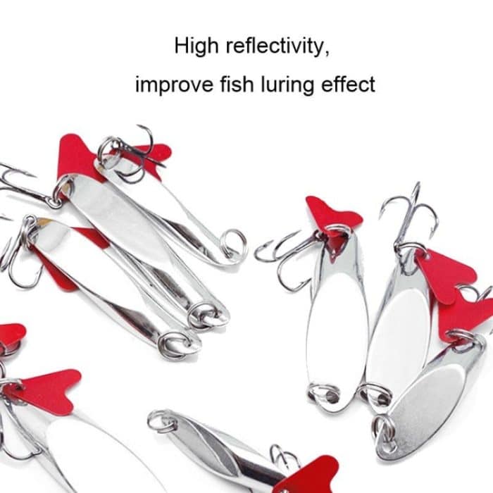 Schräg geschnittene Pailletten, langer Wurf, künstlicher Süßwasserköder, 5pcs 14g 5cm Right Angle, 5pcs 18g 6cm Right Angle, 5pcs 21g 6cm Right Angle, 5pcs 7g 4cm Bent Angle, 5pcs 10g 4.5cm Bent Angle, 5pcs 14g 5cm Bent Angle, 5pcs 18g 6cm Bent Angle... – Bild 5