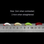 100 Stück rotköpfiger Brotwurm Suite Fake Bait – Bild 3