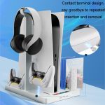 iplay für PS5 Host Kühlgriff Ladestation mit Disc-Aufbewahrungsregal, HBP-271s – Bild 5