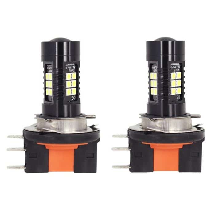 1pair Automotive High-power LED White Light Fog Lamp, H15 – Bild 1