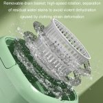 Mini tragbare zusammenklappbare Haushaltswaschmaschine Unterwäschewaschmaschine, Fruit Green, Lake Blue, Warm Yellow, Fruit Pink, Fruit Green + Blue Light Antibacterial, Lake Blue + Blue light antibacterial, Warm Yellow + Blue light antibacterial... – Bild 7