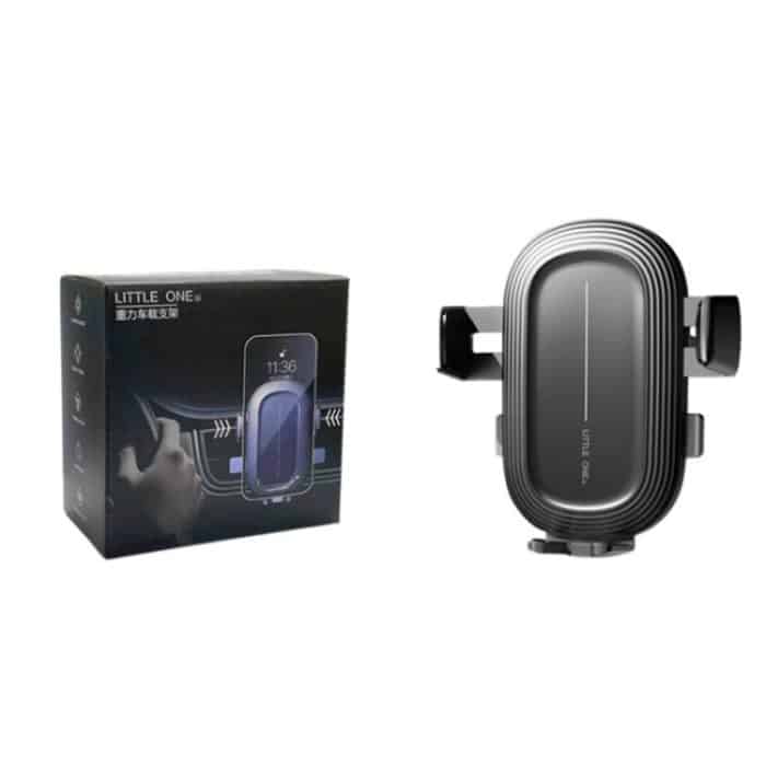 Little One Gravity Autohalterung für Lüftungsschlitze, Clip-Halterung, mobiler Handy-Ständer, Smartphone-GPS-Unterstützung – Bild 3