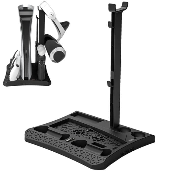 TBD0603823901A.jpg iplay HBP-270 für Sony PS5, multifunktionale Host-Wärmeableitungs-Ladestation mit Lagerregal, HBP-270 – Bild 1