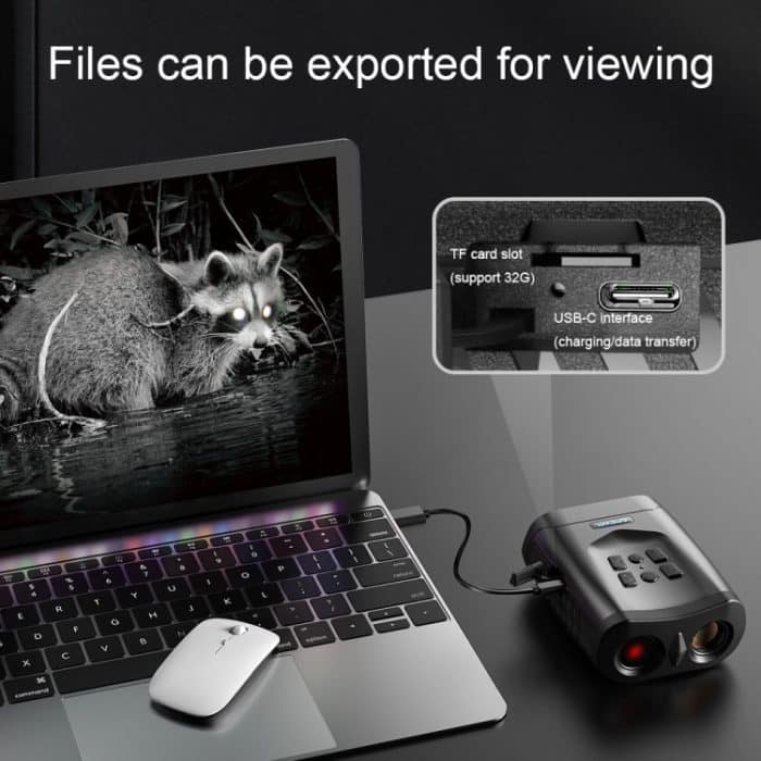 APEXEL 3-Zoll-LCD-HD-Bildschirm Foto Video Tragbares Fernglas Digitales Infrarot-Nachtsichtgerät, APL-NV009 – Bild 12