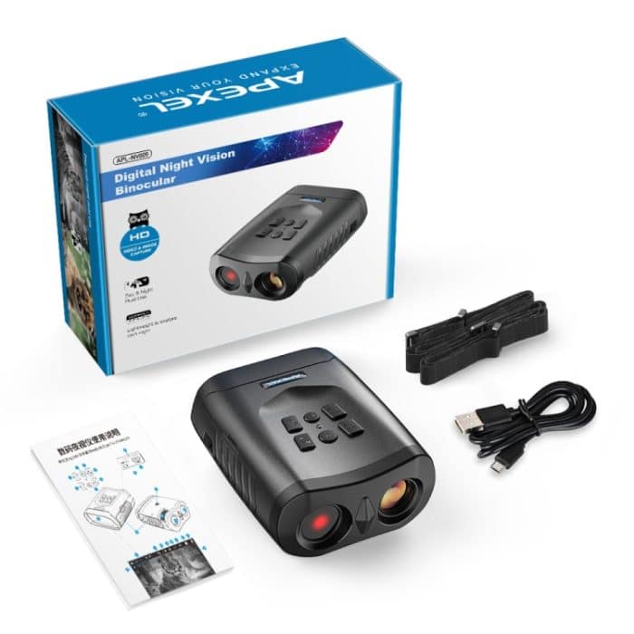 APEXEL 3-Zoll-LCD-HD-Bildschirm Foto Video Tragbares Fernglas Digitales Infrarot-Nachtsichtgerät, APL-NV009 – Bild 15