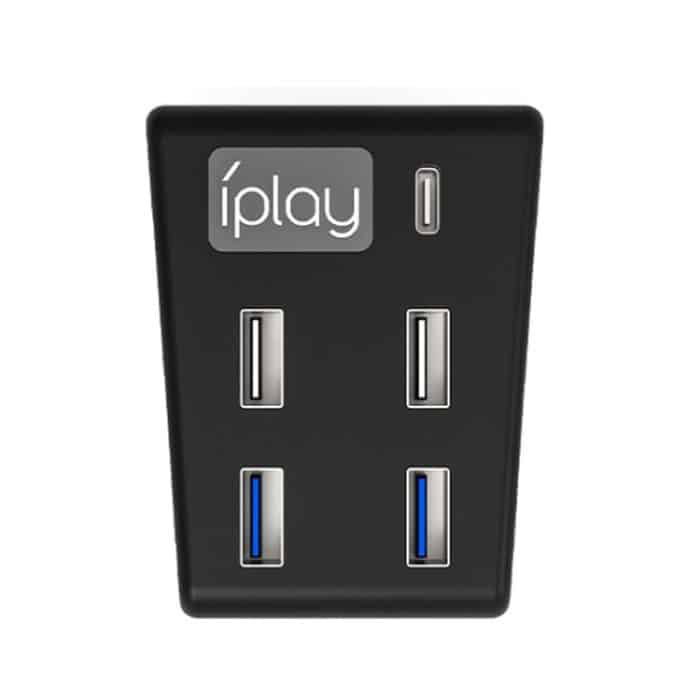 iplay HBP-308 für Sony PS5 5-in-1-Spielekonsole USB3.0 HUB-Verbindungsübertragungs-Extender, For Sony PS5 – Bild 1