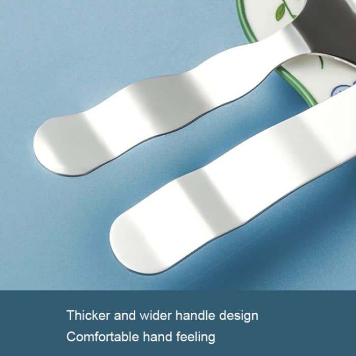 Kuchenmesser-Gabel-Set aus Edelstahl, Kuchenlöffel, Mondkuchenmesser, Gabel, 16pcs/set Silver – Bild 6