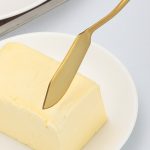 5 Stück Edelstahl Butter Avocado Marmelade Messer Kuchen Butter Spatel, Silver, Gold, Rose Gold, Colorful, Black – Bild 7