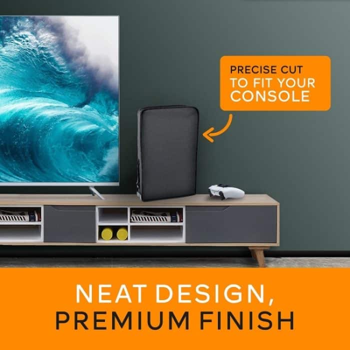 Für PS5-Host, wasserdichte, staubdichte Schutzhülle, kompatibel mit der Version des digitalen optischen Laufwerks – Bild 8