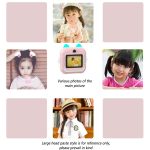 Kinder-Sofortbildkamera, Mini-Thermo-HD-Drucker, Videofoto-Digitalkamera, Standard  Blue, Standard Pink, 16G  Pink, 16G Blue, 32G  Pink, 32G Blue – Bild 8