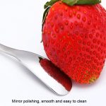 5 Stück 15 cm 304 Edelstahl Löffel Kaffee quadratischer Kopf Löffel langer Griff Rührlöffel, Stainless Steel Color, Titanium Gold, Rose Gold, Titanium Black, Blue, Purple – Bild 6