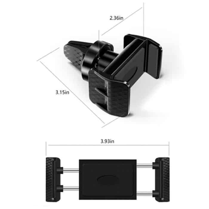 360 Grad drehbarer Auto-Luftauslass, multifunktionaler Handyhalter – Bild 2