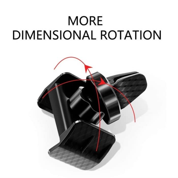 360 Grad drehbarer Auto-Luftauslass, multifunktionaler Handyhalter – Bild 3