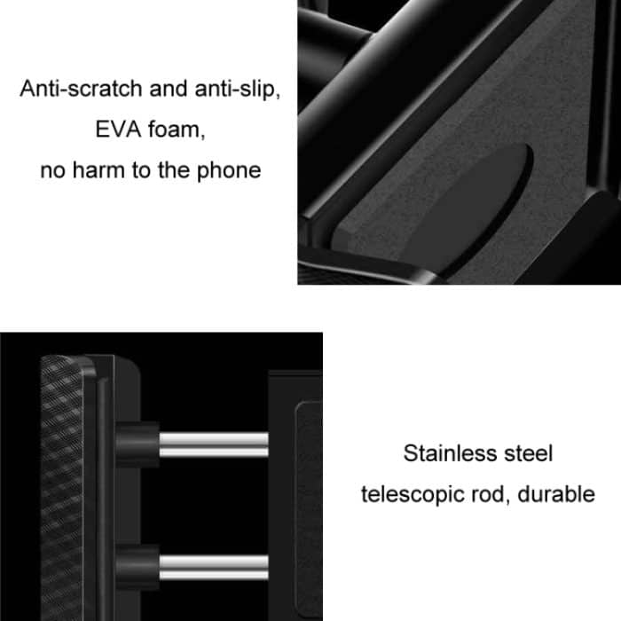 360 Grad drehbarer Auto-Luftauslass, multifunktionaler Handyhalter – Bild 5