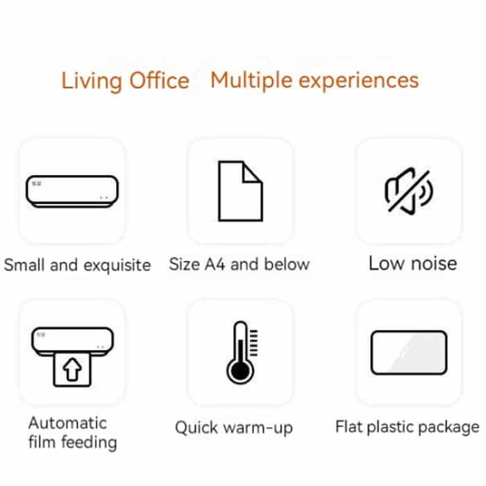 A4-Heiß-Kalt-Laminiergerät, Fotodokumente, Heißlaminierung, 220V EU Plug, 110V US Plug, UK Plug – Bild 4