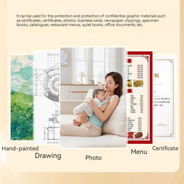 A4-Heiß-Kalt-Laminiergerät, Fotodokumente, Heißlaminierung, 220V EU Plug, 110V US Plug, UK Plug – Bild 8