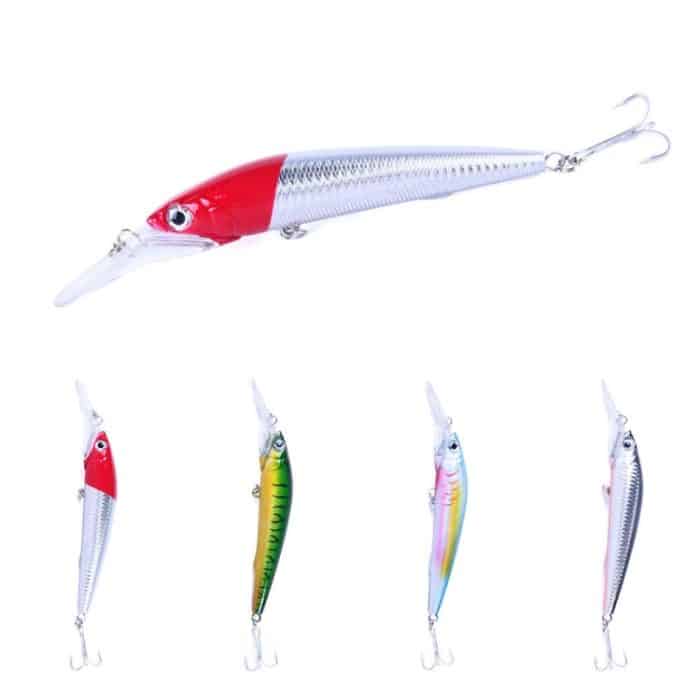 HENGJIA 18 cm 41 g sinkender schwimmender Minnow-Angelköder mit langer Zunge, MI207 (1), MI207 (2), MI207 (3), MI207 (4), MI207 (5) – Bild 3