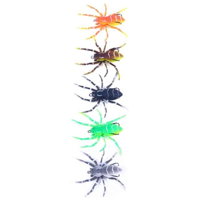H Eng J IA 8 Smart 7G Lua Spider Soft Bait Bionic Mimi CBA IT, 5 Colors – Bild 1