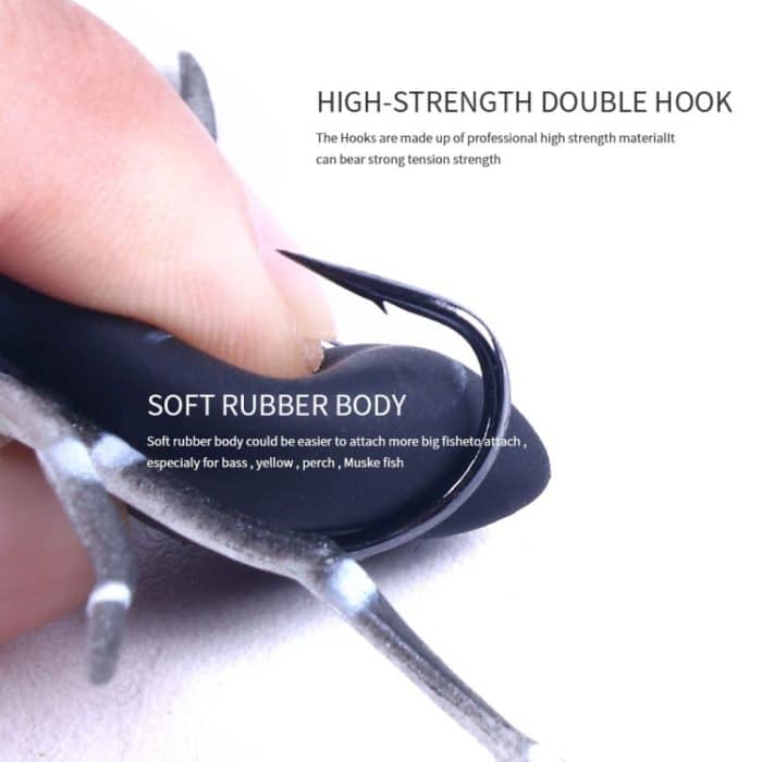 H Eng J IA 8 Smart 7G Lua Spider Soft Bait Bionic Mimi CBA IT, 5 Colors – Bild 7