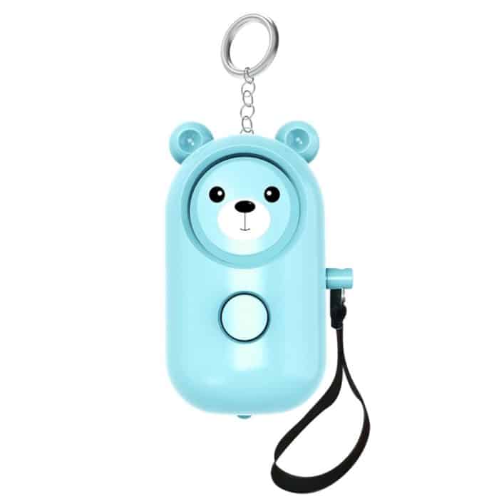 TBD0603842701.jpg 130 dB LED-Persönlicher Alarm-Zugring, Outdoor-Selbstverteidigungsprodukte, Bear Style (Light Blue), Bear Style (Pink), Bear Style (Blue), Bear Style (Purple), Bear Style (Orange) – Bild 1