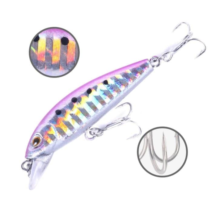 HENGJIA 5,5 cm 6,6 g Mino Luya Fake Bait Long Casting Sinking Bionic Lure, MI503 (1), MI503 (2), MI503 (3), MI503 (4), MI503 (5) – Bild 5