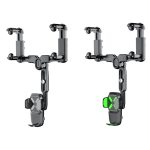 Auto-Rückspiegel-Navigation, einziehbarer multifunktionaler Handyhalter – Bild 2