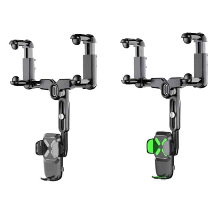 Auto-Rückspiegel-Navigation, einziehbarer multifunktionaler Handyhalter – Bild 2