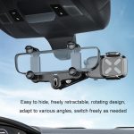 Auto-Rückspiegel-Navigation, einziehbarer multifunktionaler Handyhalter – Bild 6