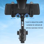 Auto-Rückspiegel-Navigation, einziehbarer multifunktionaler Handyhalter – Bild 7