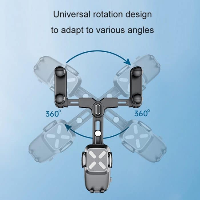 Auto-Rückspiegel-Navigation, einziehbarer multifunktionaler Handyhalter – Bild 10