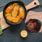 4 Stück/Set runde, getauchte Edelstahl-Gerichte zum Würzen von Magengerichten, Stainless Steel Color, Gold, Rose Gold, Colorful, Tungsten Gold, Blue, Purple – Bild 10