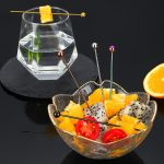 10 Stück 304 Edelstahl Fruchtnadel Dim Sum dekorative kleine Stäbchen, Silver, Gold, Rose Gold, Colorful, Black – Bild 10