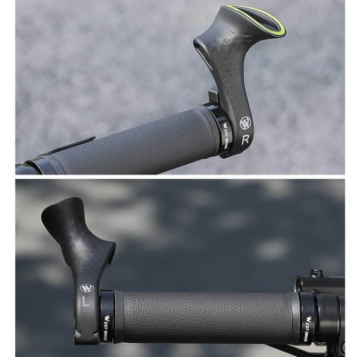 WEST BIKING Fahrrad-Kuhhörner, fluoreszierender stellvertretender Griff, Reitausrüstung – Bild 12