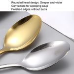 24-teiliges Besteckset aus Edelstahl mit Messer, Gabel und Löffel, Silver, Gold, Rose Gold, Colorful, Black, Blue, Purple – Bild 5