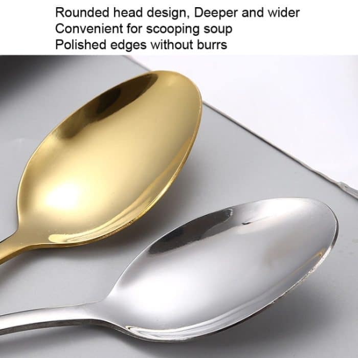 24-teiliges Besteckset aus Edelstahl mit Messer, Gabel und Löffel, Silver, Gold, Rose Gold, Colorful, Black, Blue, Purple – Bild 5