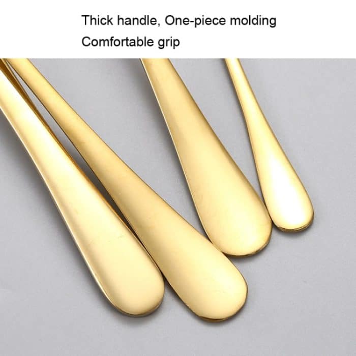 24-teiliges Besteckset aus Edelstahl mit Messer, Gabel und Löffel, Silver, Gold, Rose Gold, Colorful, Black, Blue, Purple – Bild 8