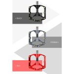 WEST BIKING Mountainbike-Pedal mit 3 Lagern, ultraleichter Carbonfaser-Buchse – Bild 2