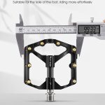 WEST BIKING Mountainbike-Pedal mit 3 Lagern, ultraleichter Carbonfaser-Buchse – Bild 5