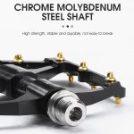 WEST BIKING Mountainbike-Pedal mit 3 Lagern, ultraleichter Carbonfaser-Buchse – Bild 6