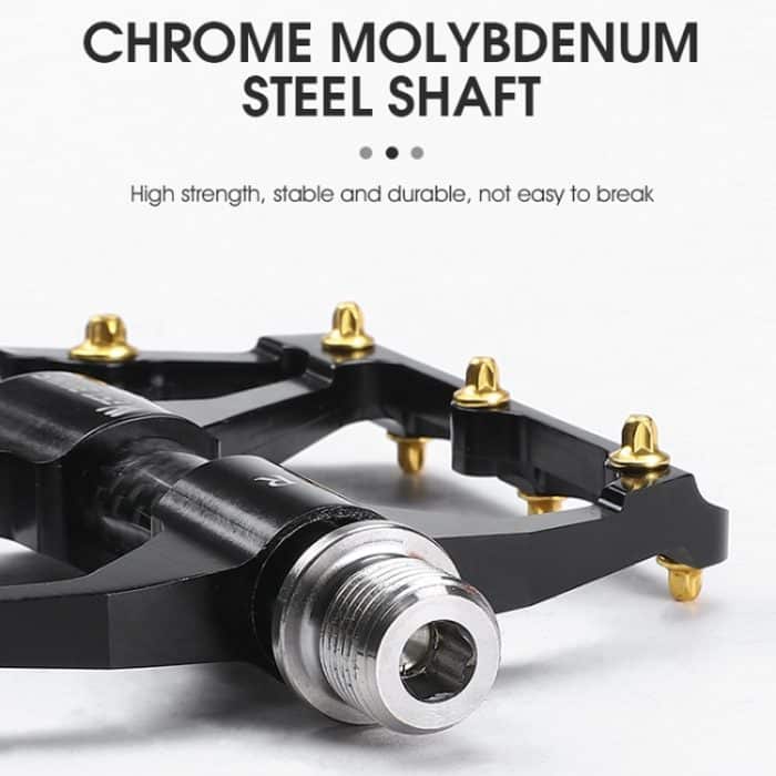 WEST BIKING Mountainbike-Pedal mit 3 Lagern, ultraleichter Carbonfaser-Buchse – Bild 6