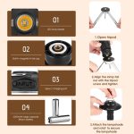 WEST BIKING Outdoor Leuchtturm Camping Licht LED Tragbare magnetische Notfall-Taschenlampe – Bild 5