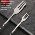 5 Stück kleine 410 Edelstahl Doppelkopf-Löffel mit Gewinde, Cocktail-Rührlöffel, Stainless Steel Color, Gold, Rose Gold, Colorful, Black – Bild 4