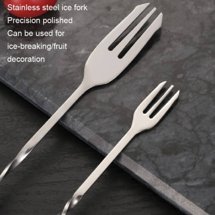 5 Stück kleine 410 Edelstahl Doppelkopf-Löffel mit Gewinde, Cocktail-Rührlöffel, Stainless Steel Color, Gold, Rose Gold, Colorful, Black – Bild 4