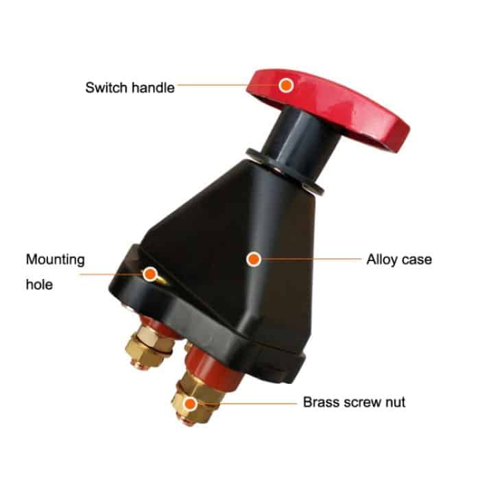 Schiff Yacht Netzteil Ausschalter Batterie Hochstromschutz Steuerschalter – Bild 2